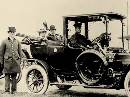 President Taft in 1908 Cadillac