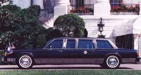 1989 Lincoln Continental Presidential (G. Bush's Limousine 1)