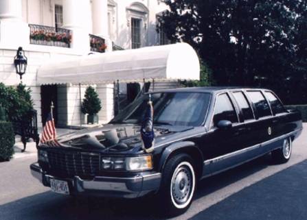 1993 Cadillac Fleetwood Broughham Presidential Limousine (B. Clinton's State Car 3)