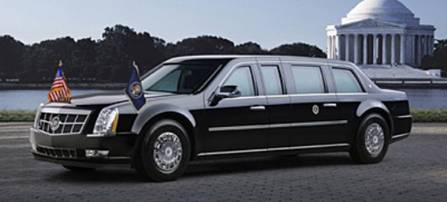 2009 Cadillac DTS Presidential Limousine 02 (President Barack Obama)