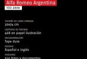 Libro Alfa Romeo Argentina – 100 Anni