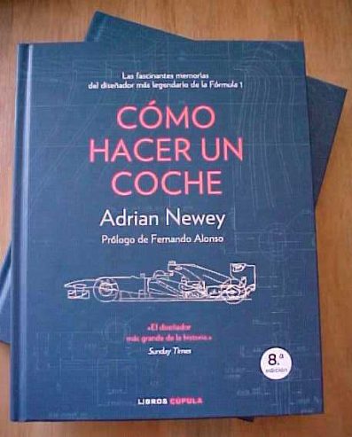 Libro Adrian Newey-Como hacer un coche