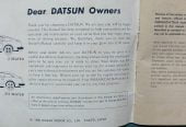 Datsun 280 ZX Manual Original del Dueño